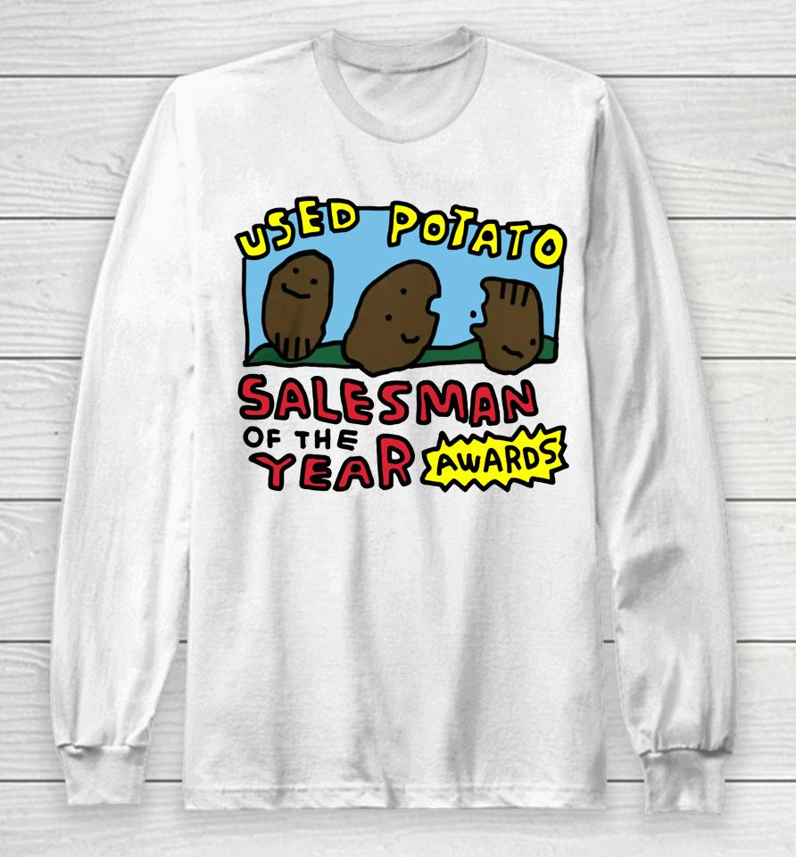 Used Potato Salesman Of The Year Long Sleeve T-Shirt