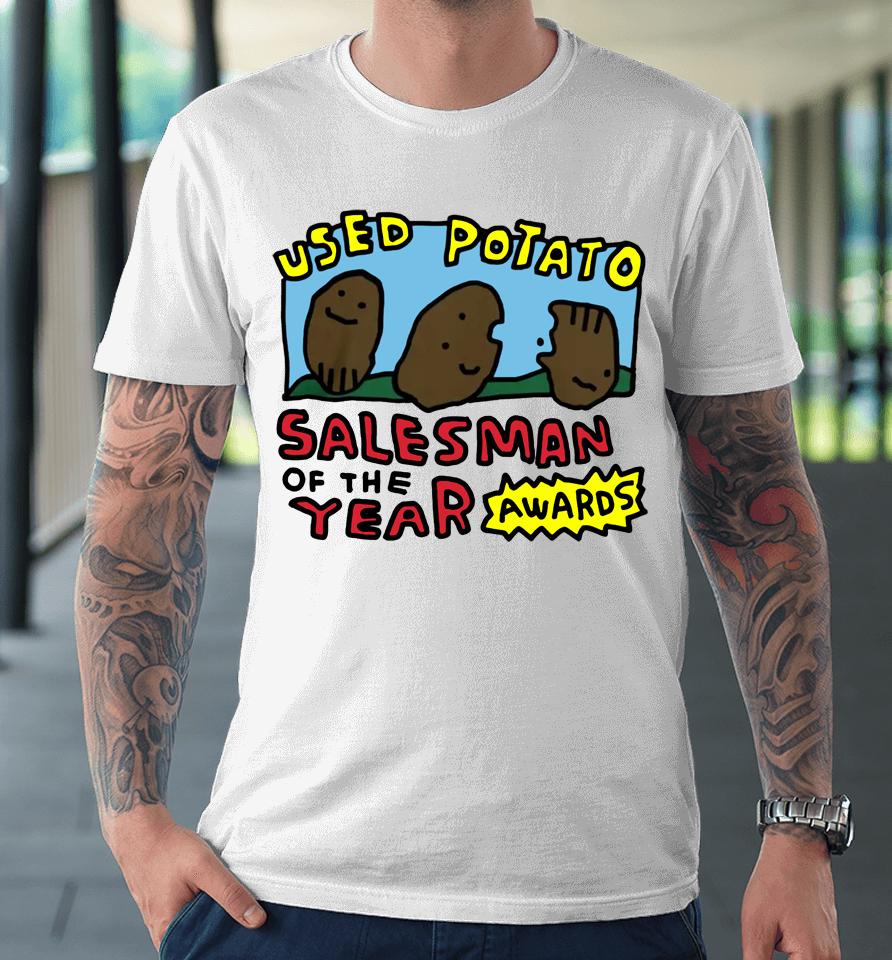 Used Potato Salesman Of The Year Premium T-Shirt