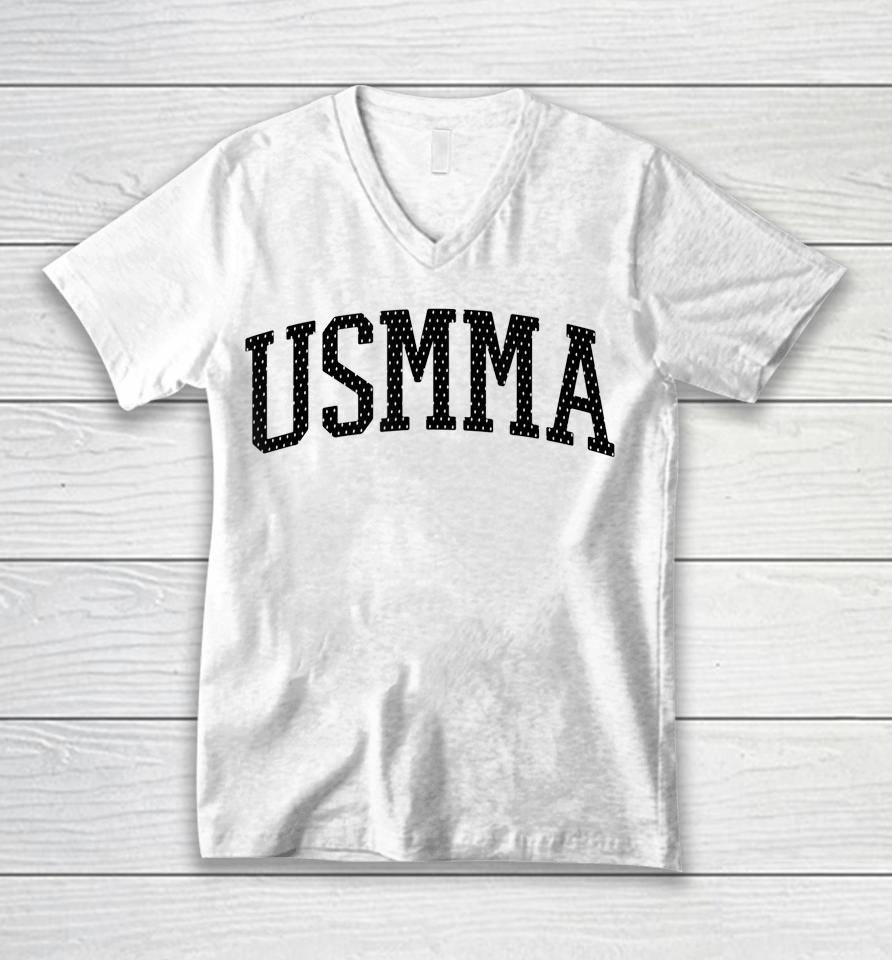 Usmma Unisex V-Neck T-Shirt