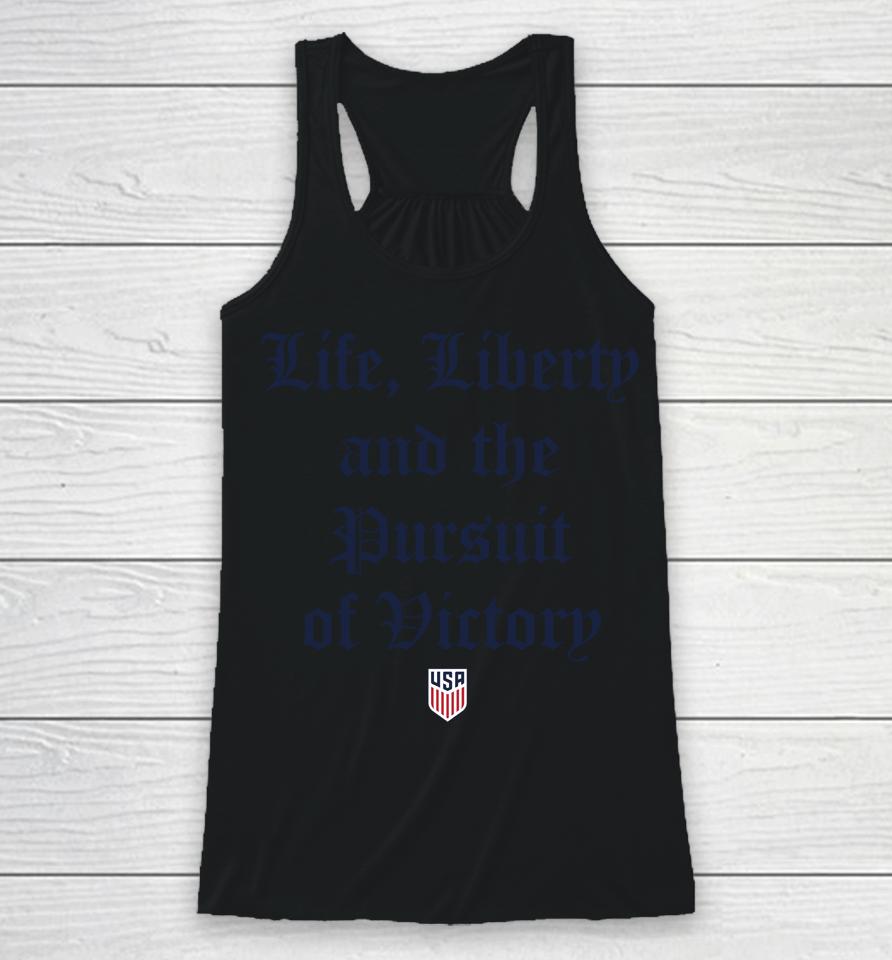 Usmnt Homage Life Liberty And The Pursuit Of Victory Racerback Tank