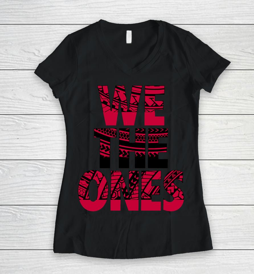 Usos We The Ones Women V-Neck T-Shirt