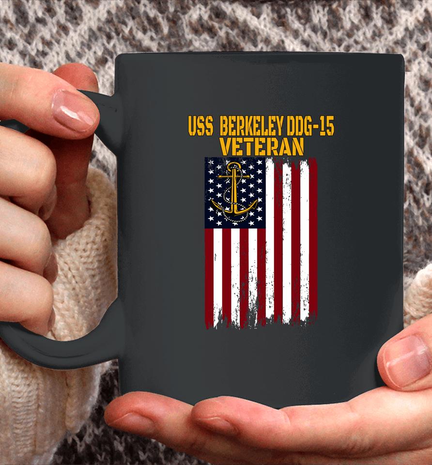 Uss Berkeley Ddg-15 Destroyer Veterans Day Father's Day Dad Coffee Mug