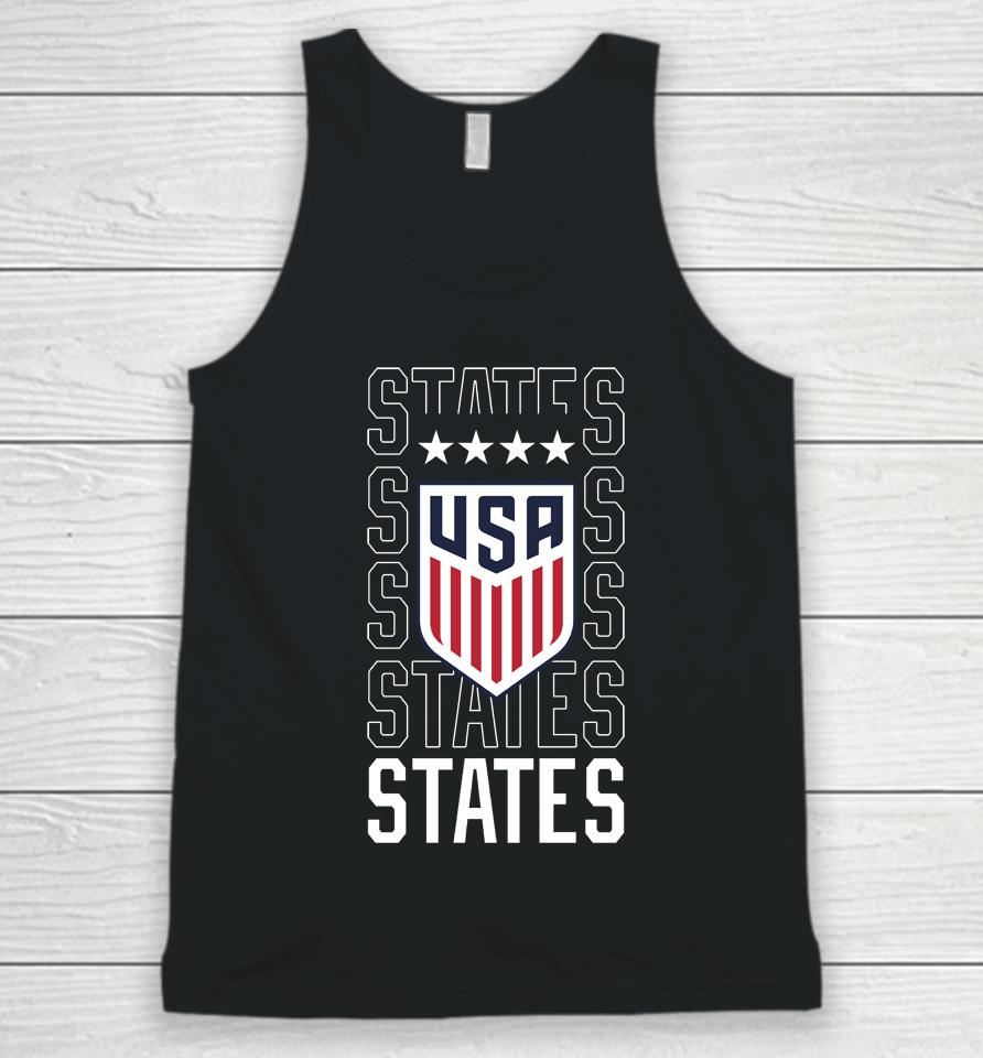 Uswnt Repeat States Unisex Tank Top