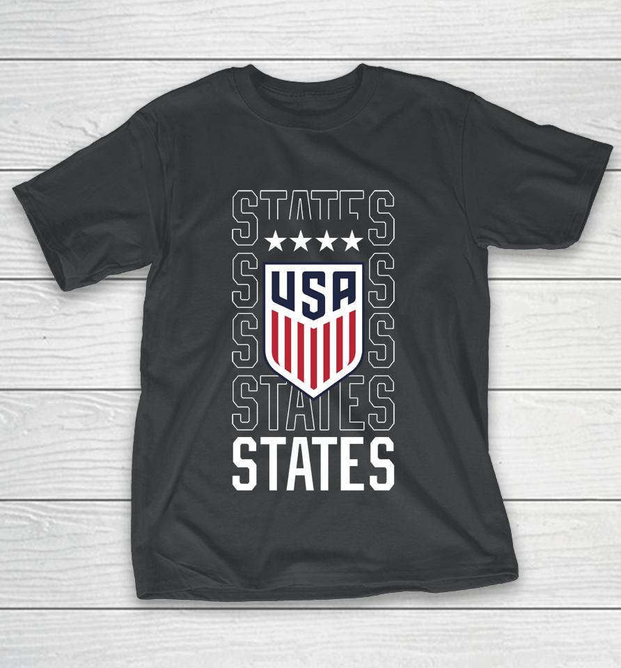 Uswnt Store Repeat States Usa T-Shirt