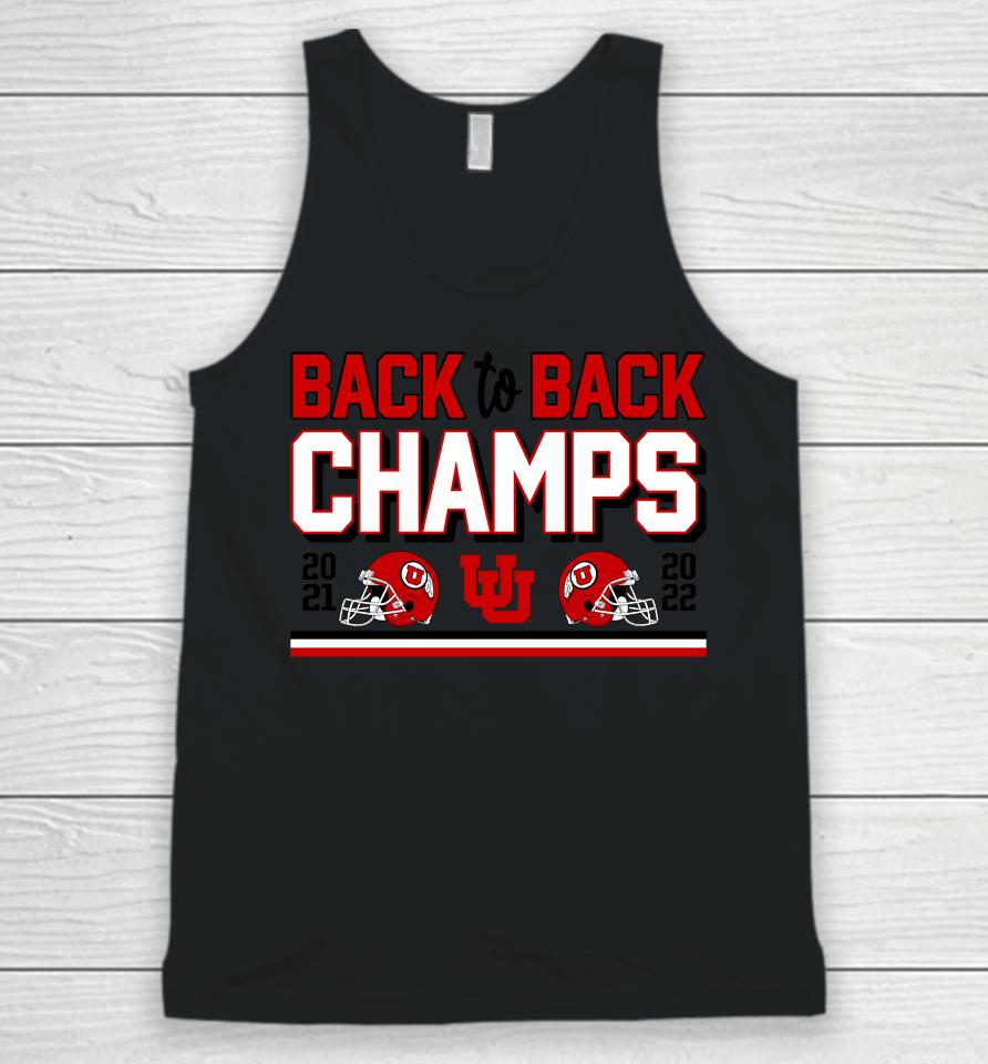 Utah Football Wins Usc Back-To-Back Pac-12 Titles With 47-24 Victory Unisex Tank Top