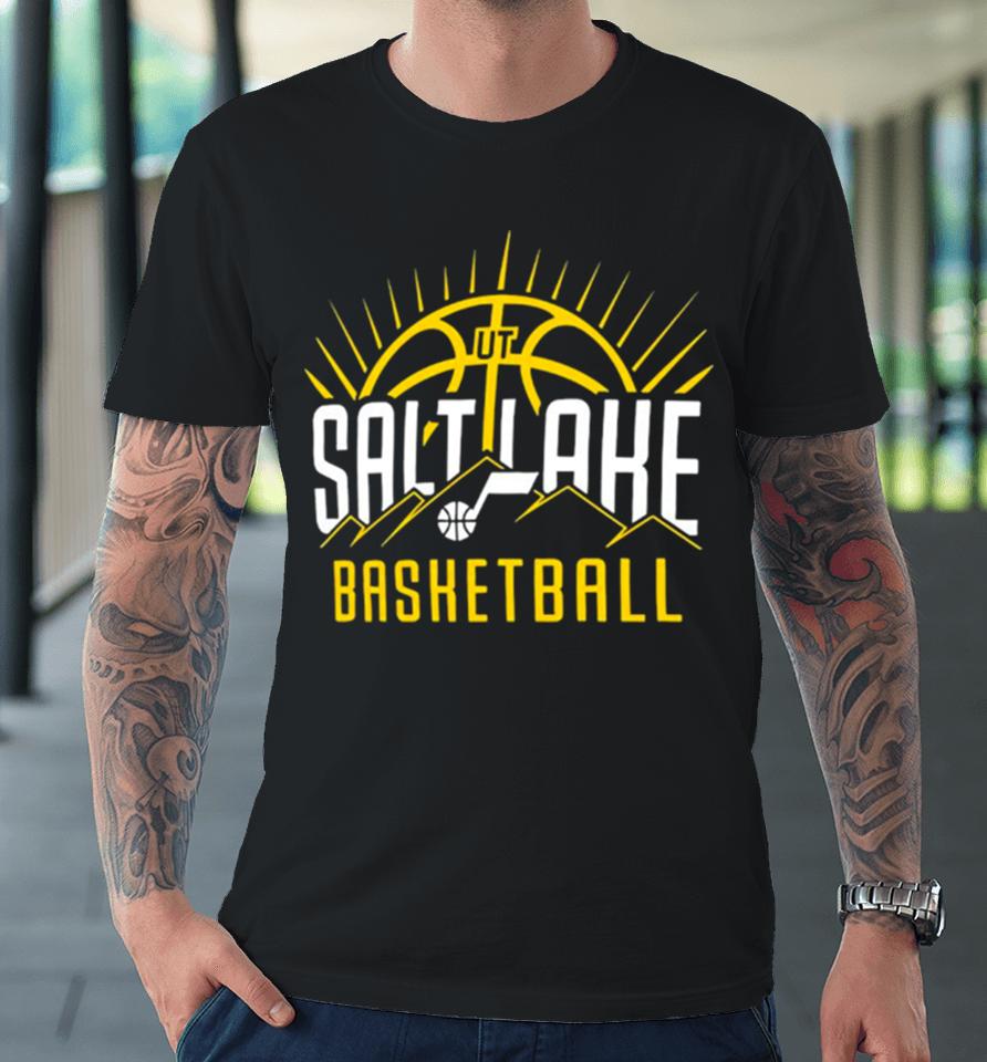 Utah Jazz Salt Lake Basketball Premium T-Shirt