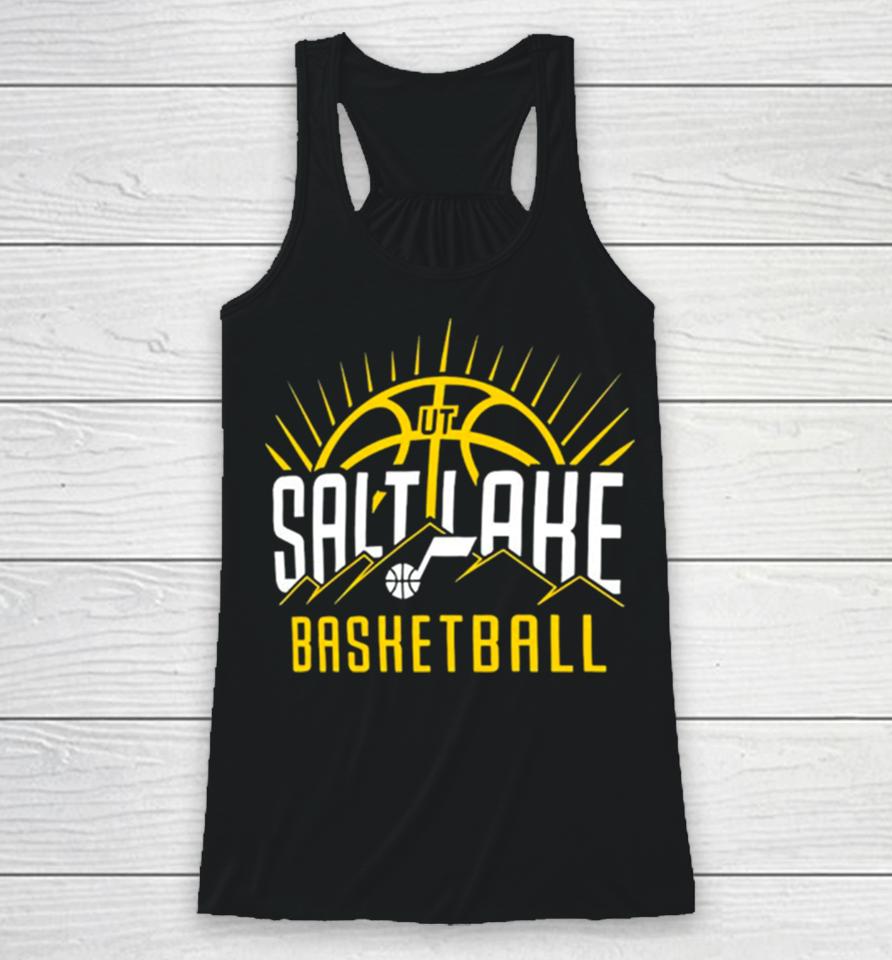 Utah Jazz Salt Lake Basketball Racerback Tank