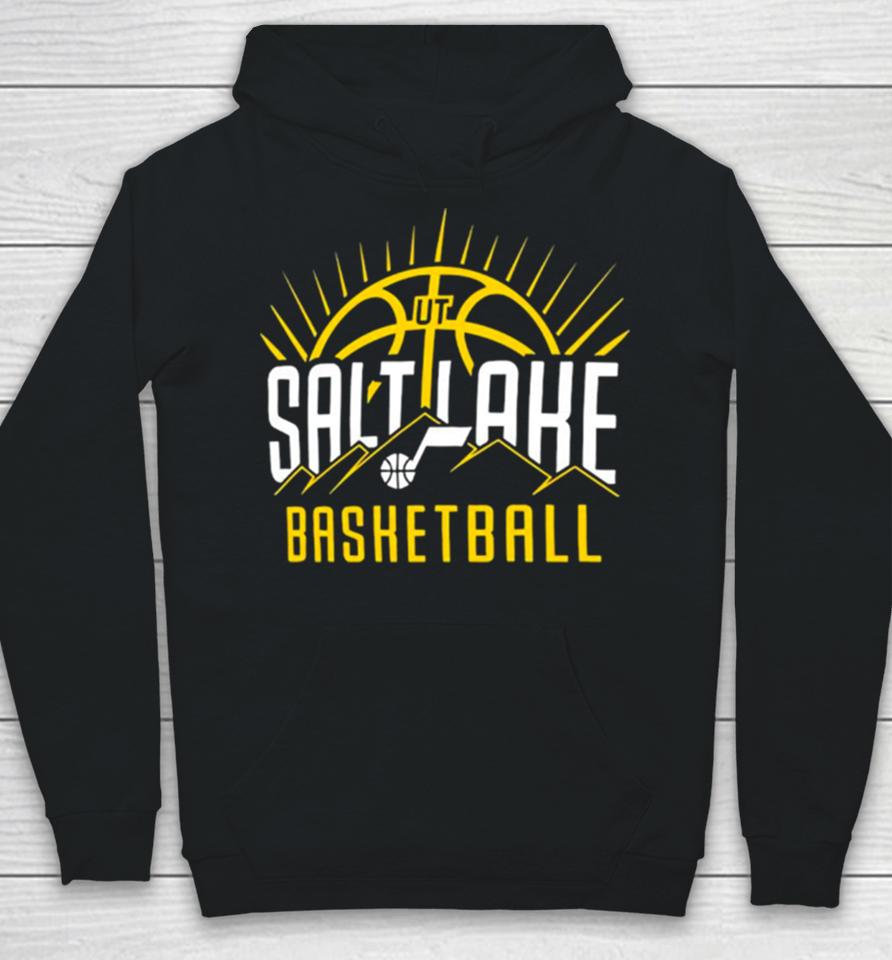 Utah Jazz Salt Lake Basketball Hoodie