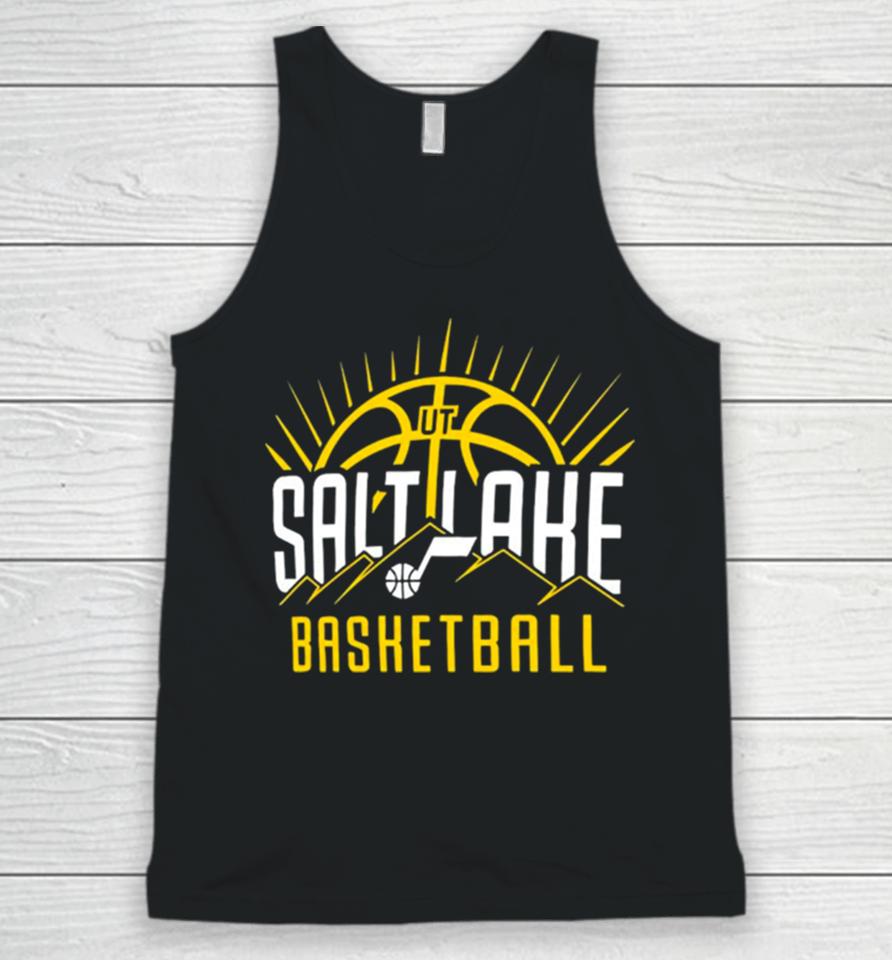 Utah Jazz Salt Lake Basketball Unisex Tank Top