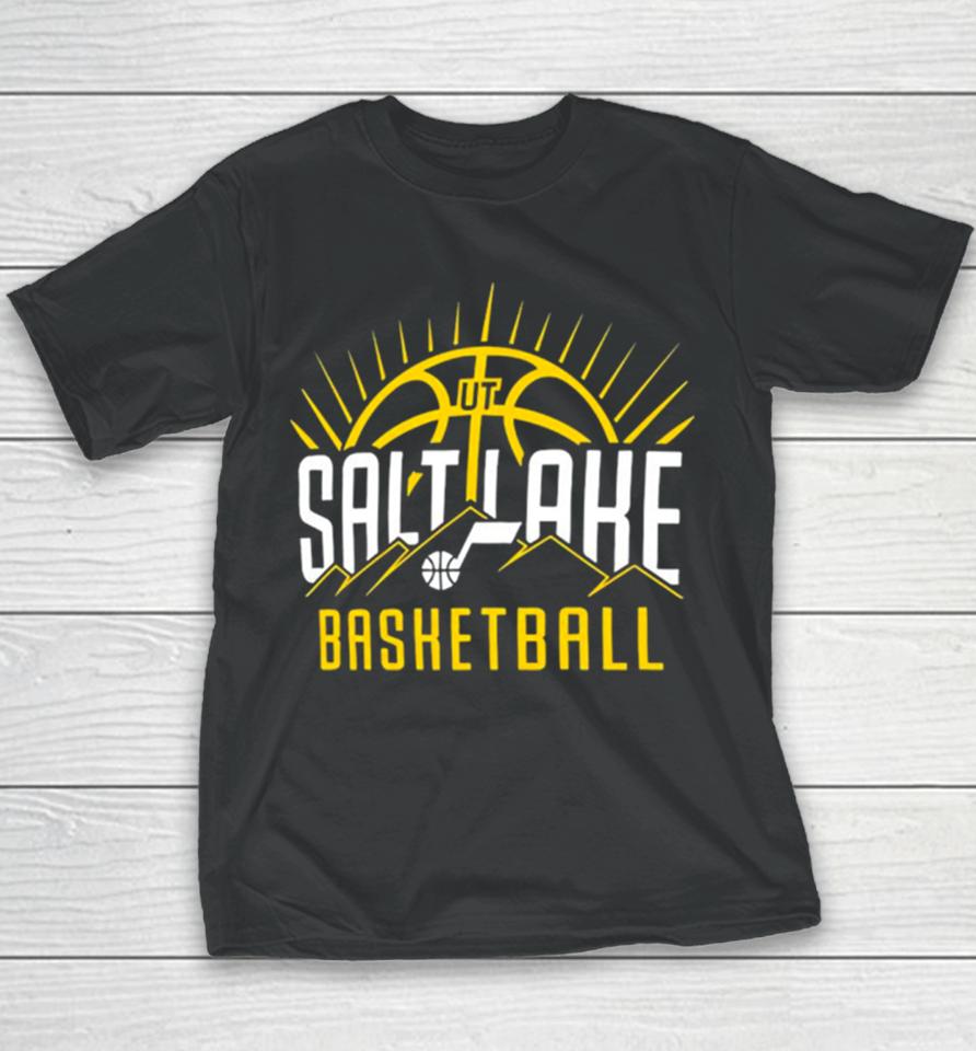 Utah Jazz Salt Lake Basketball Youth T-Shirt