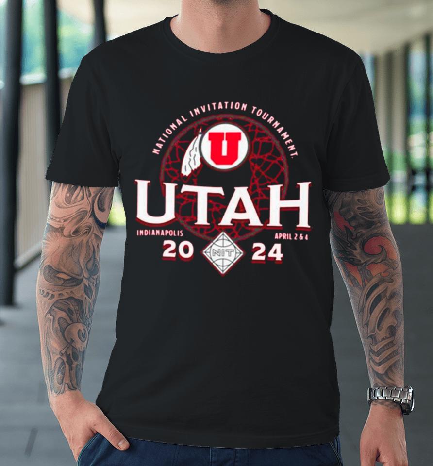 Utah Utes 2024 Division I Men’s Basketball Postseason Nit Champion Premium T-Shirt