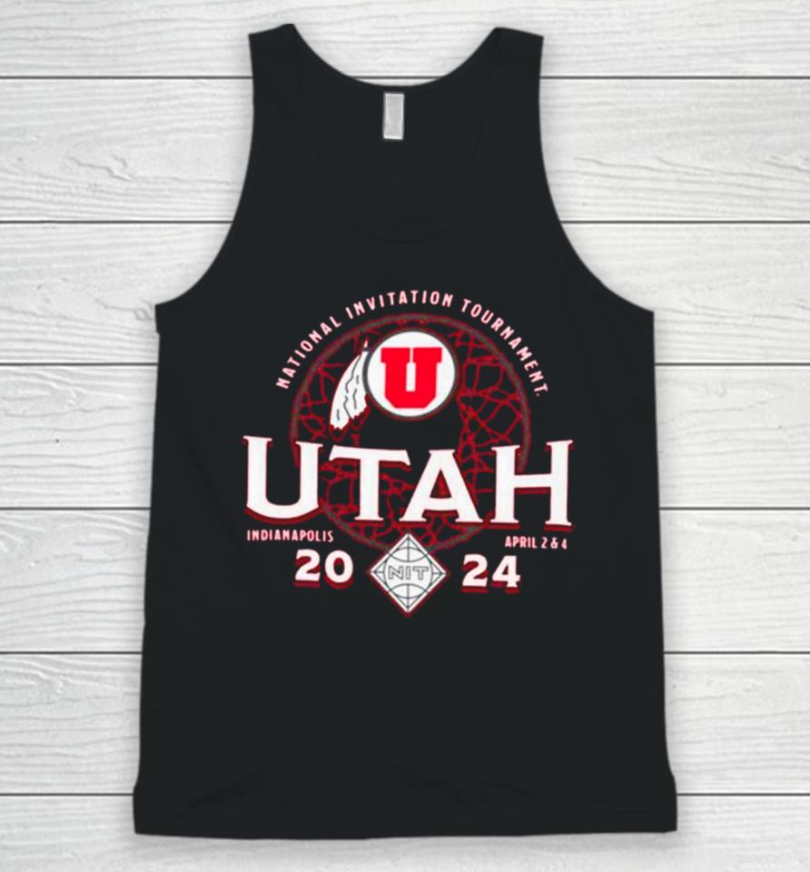 Utah Utes 2024 Division I Men’s Basketball Postseason Nit Champion Unisex Tank Top