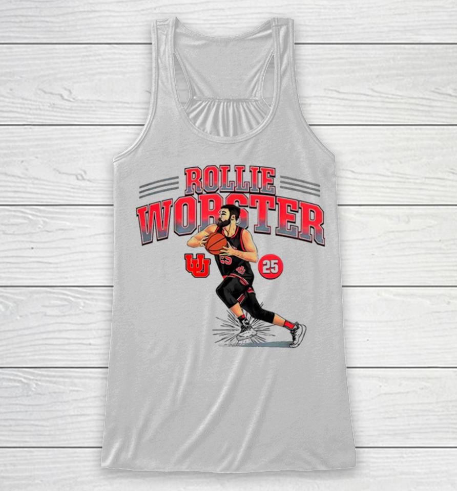 Utah Utes Rollie Worster Men’s Basketball Racerback Tank