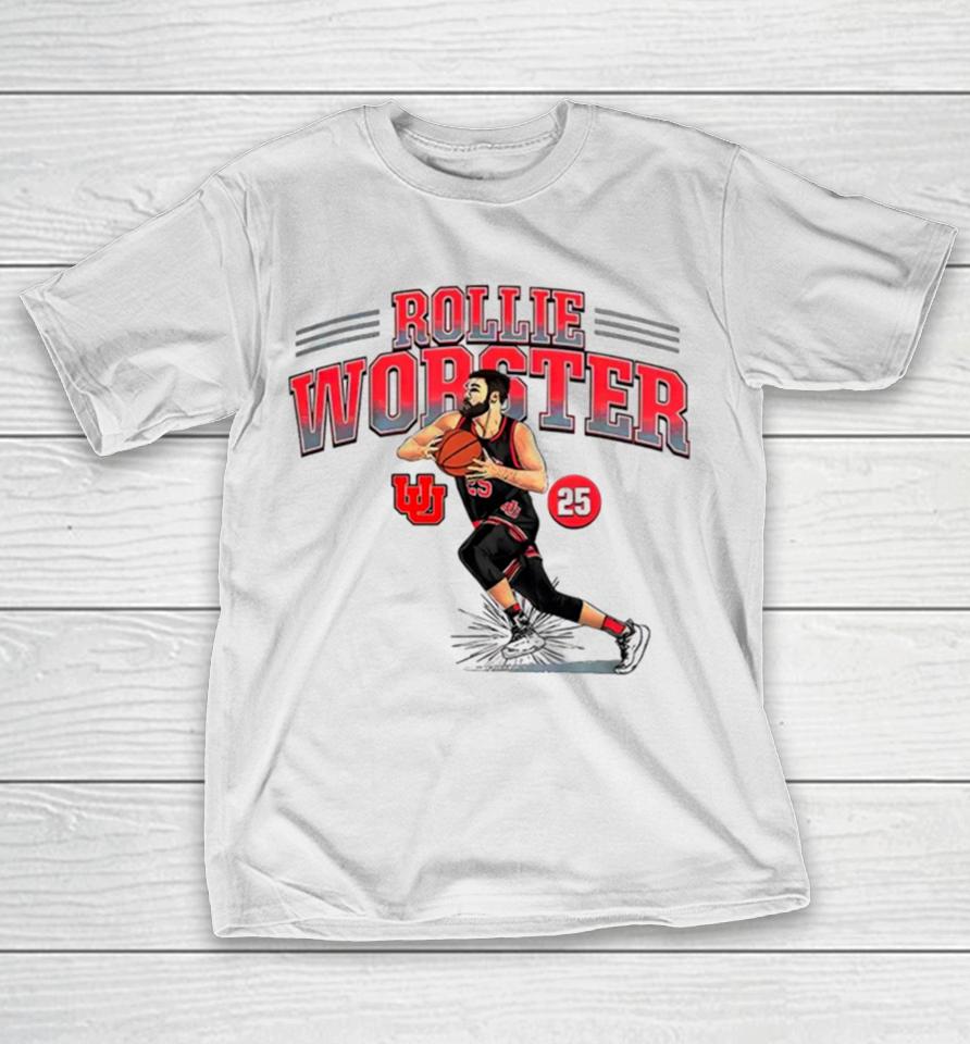 Utah Utes Rollie Worster Men’s Basketball T-Shirt