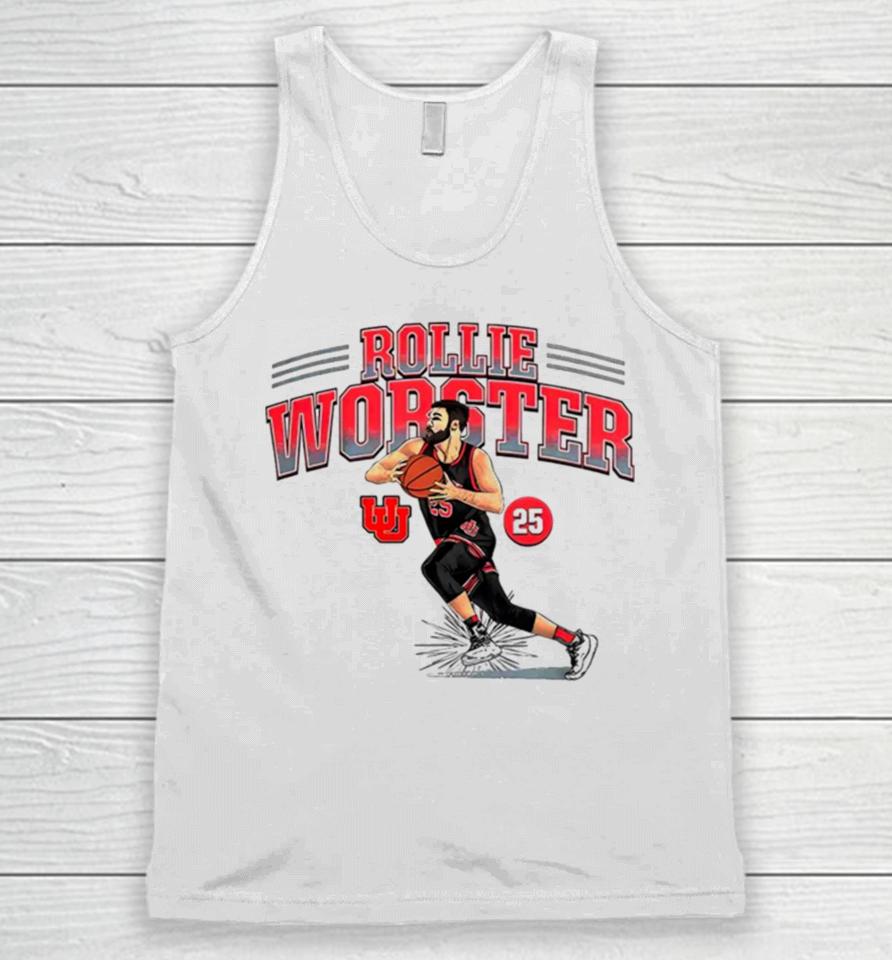 Utah Utes Rollie Worster Men’s Basketball Unisex Tank Top