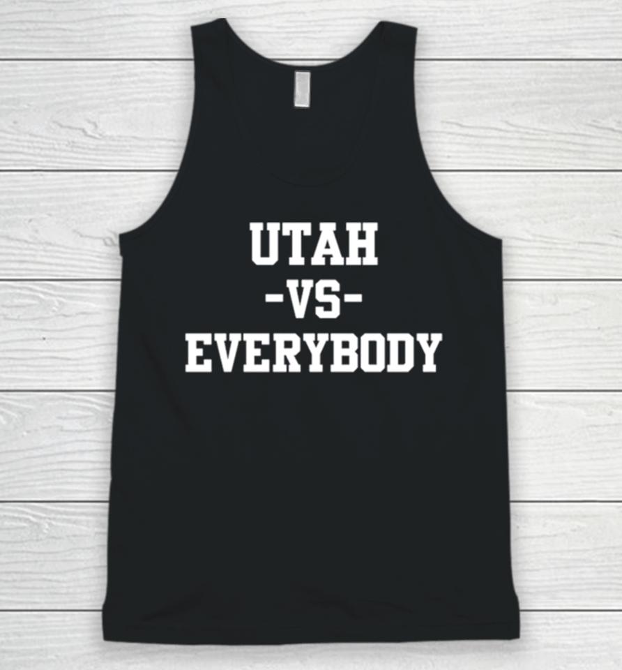 Utah Women’s Basketball Utah Vs Everybody Unisex Tank Top