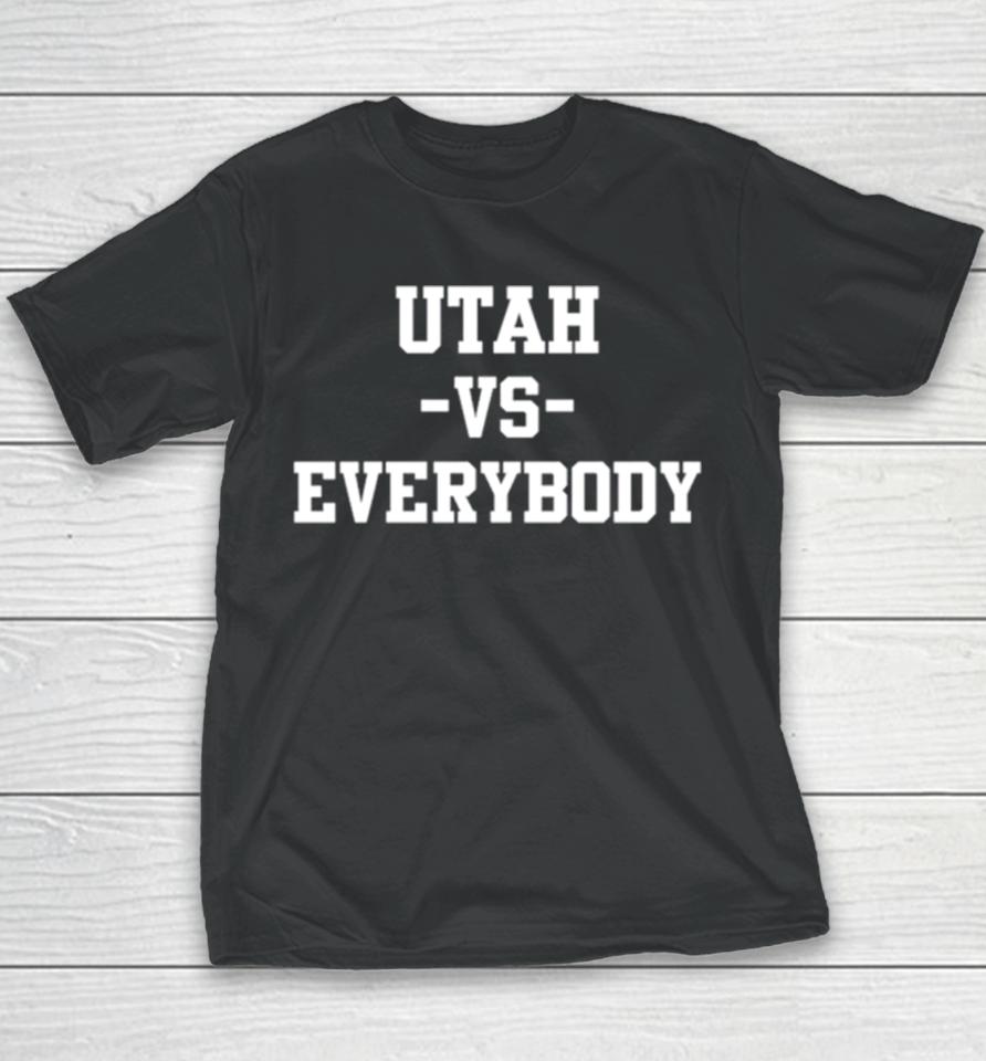 Utah Women’s Basketball Utah Vs Everybody Youth T-Shirt