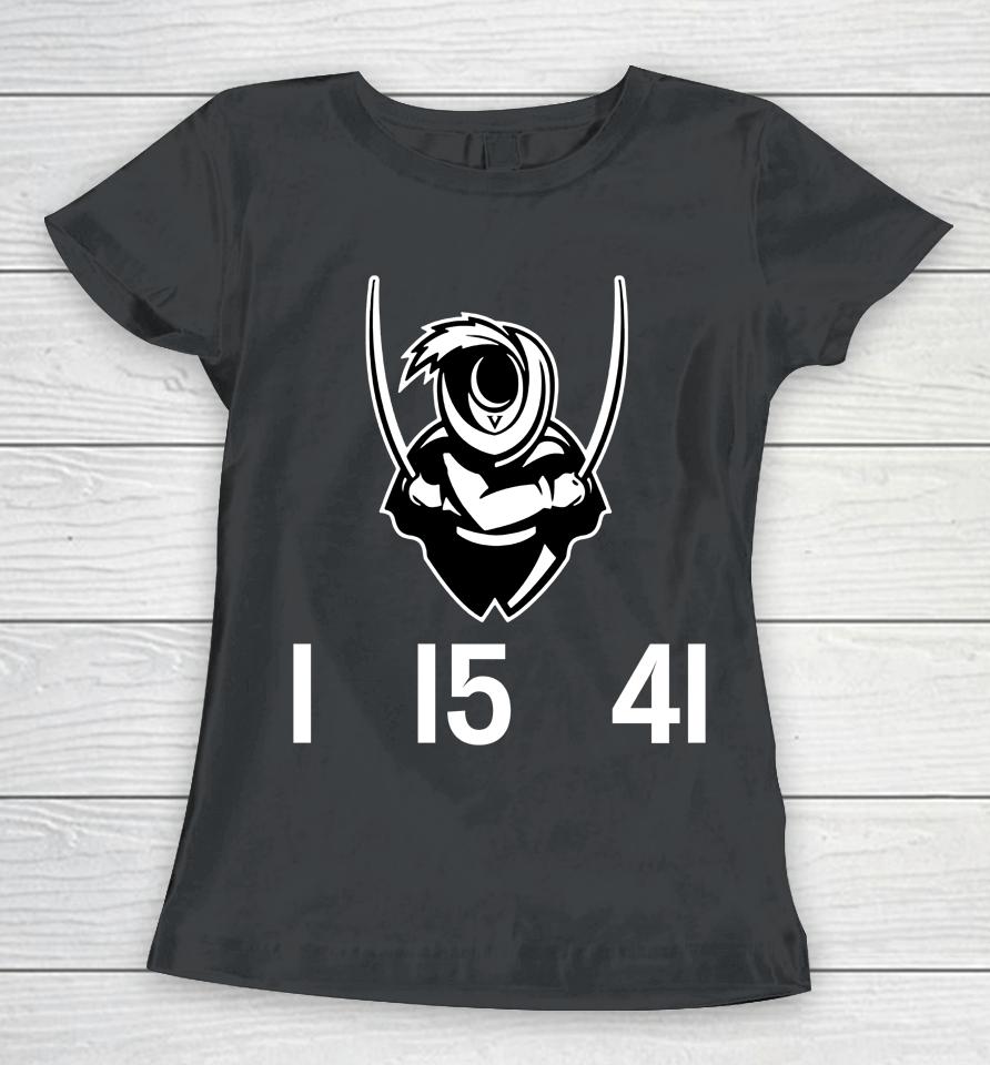 Uva Book Stores Uva Strong 1 15 41 Fenwick Cavalier Dark Mode Women T-Shirt