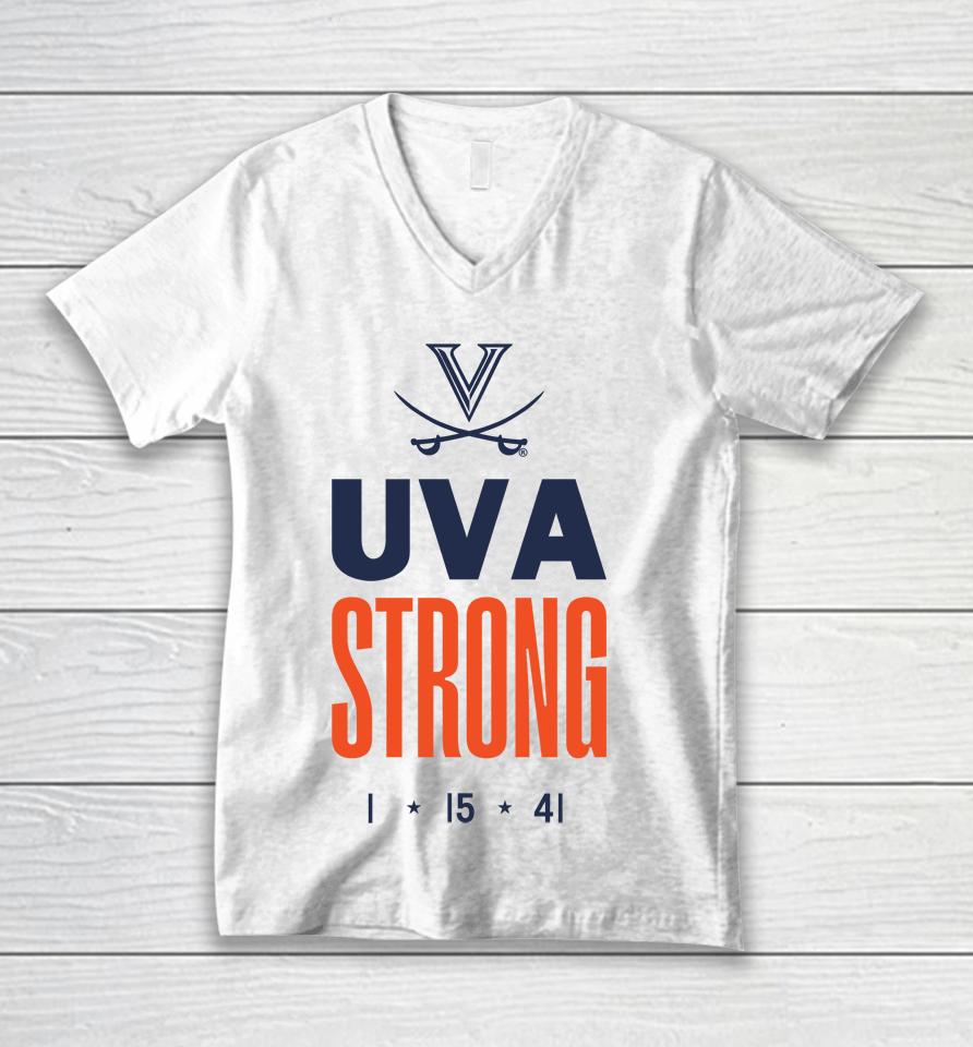 Uva Bookstore Uva Strong Dain Dainja Unisex V-Neck T-Shirt