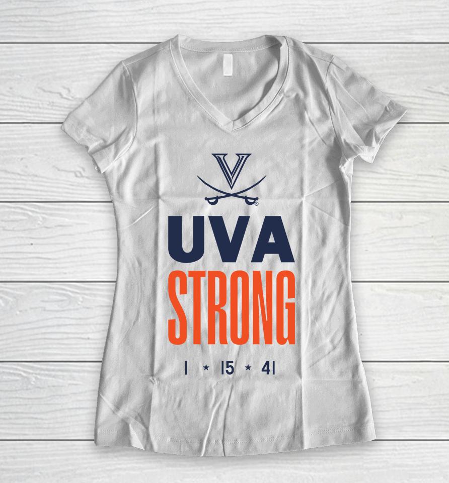 Uva Bookstore Uva Strong Dain Dainja Women V-Neck T-Shirt