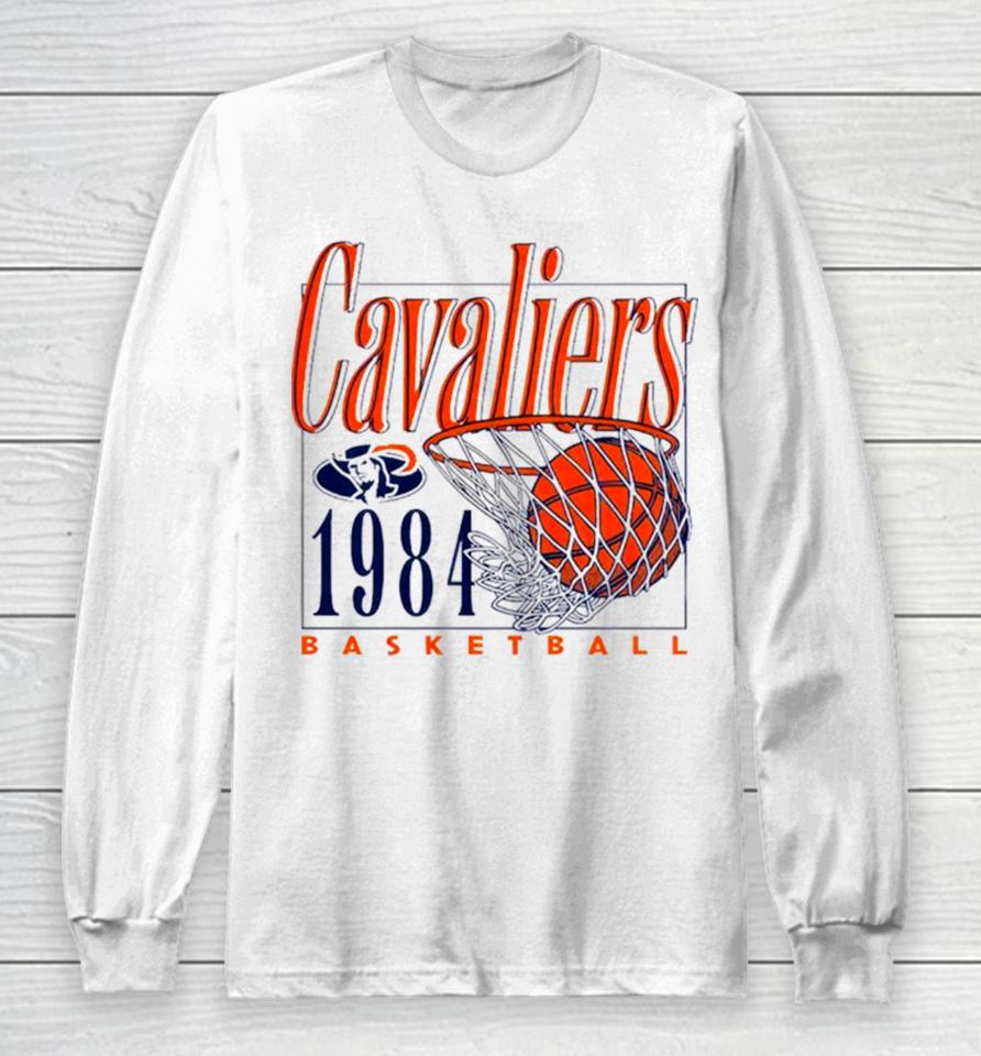 Uva Cavaliers Men’s Basketball 1984 Retro Logo Long Sleeve T-Shirt
