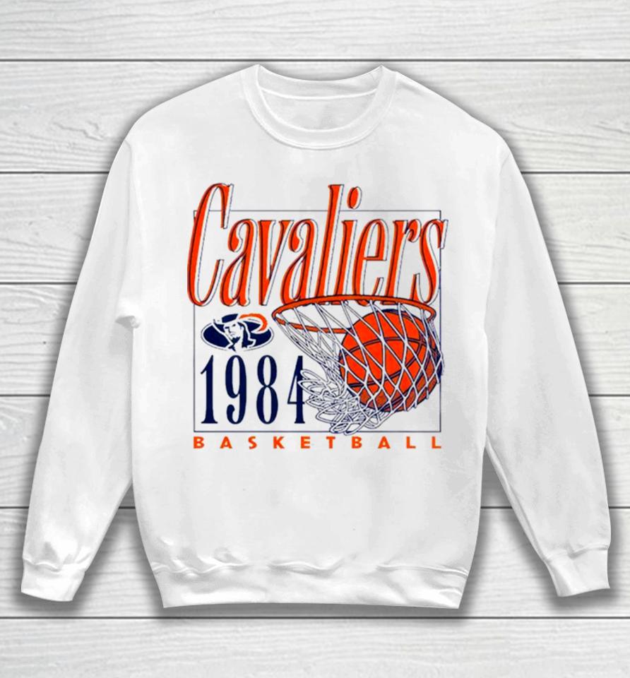 Uva Cavaliers Men’s Basketball 1984 Retro Logo Sweatshirt