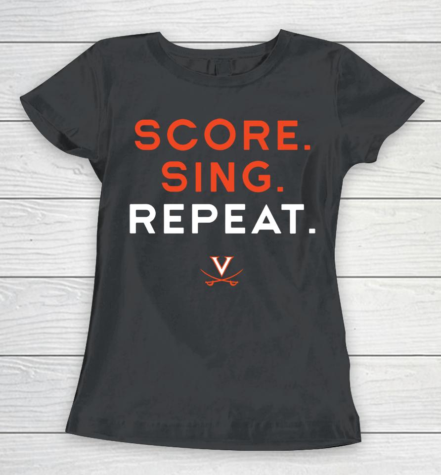 Uva Merch Score Sing Repeat Women T-Shirt
