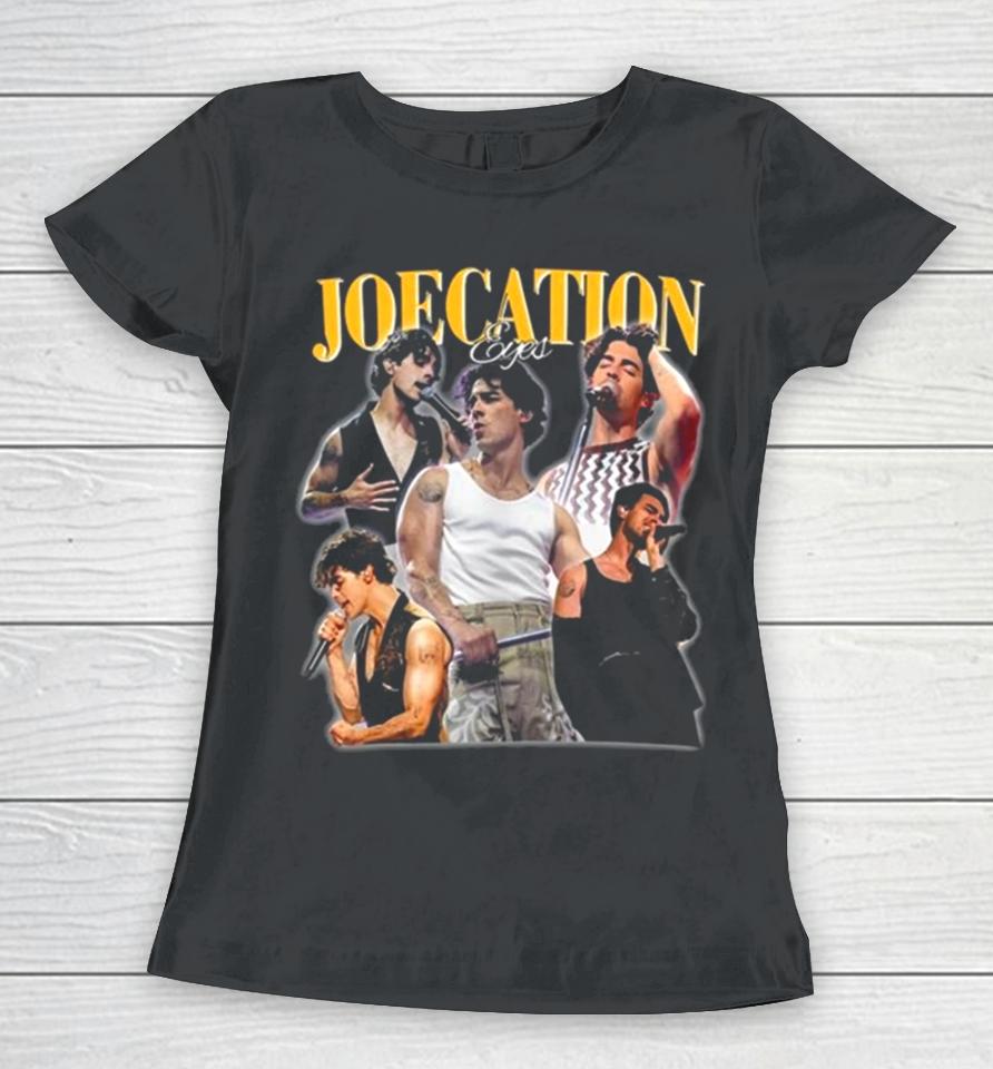 Vacation Eyes Joe Jonas Jonas Brothers Concert Women T-Shirt