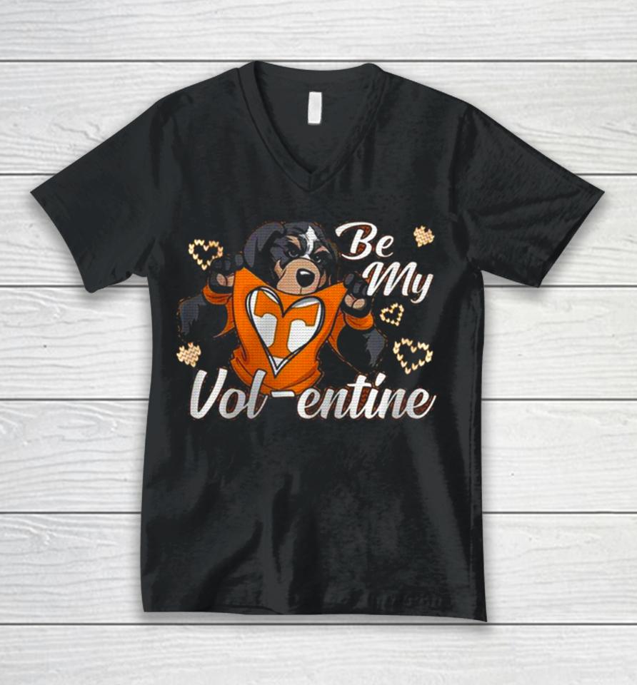 Valentine Tennessee Volunteers Be My Volentine Unisex V-Neck T-Shirt