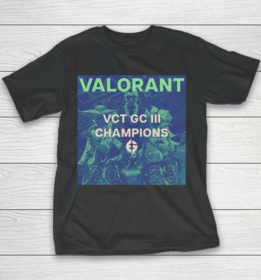 Valorant Vct Gc Iii Champions 2023 Youth T-Shirt