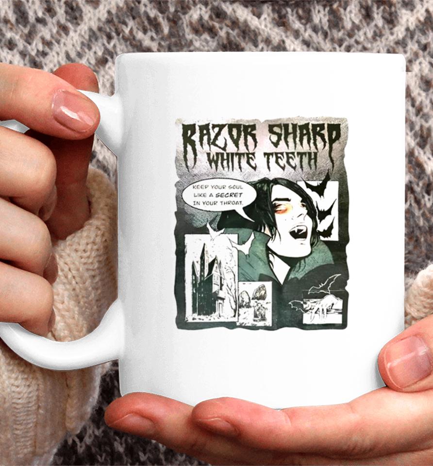 Vampire Razor Sharp White Teeth Coffee Mug
