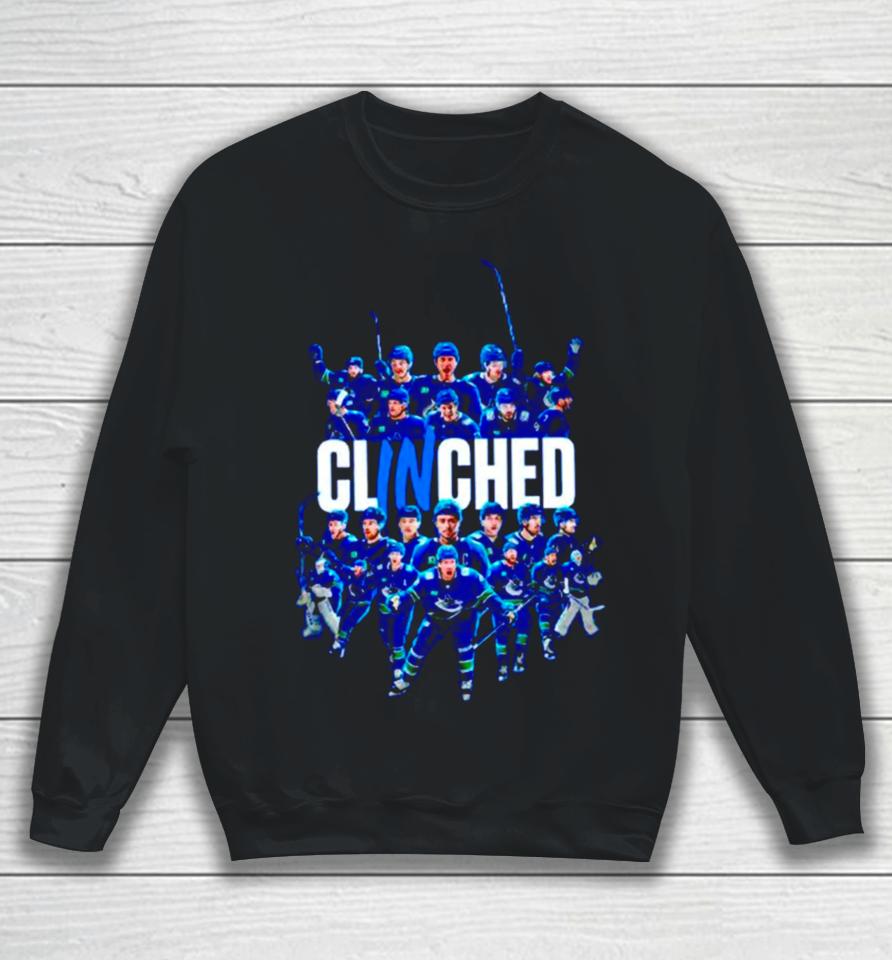 Vancouver Canucks Playoff Clinch Sweatshirt