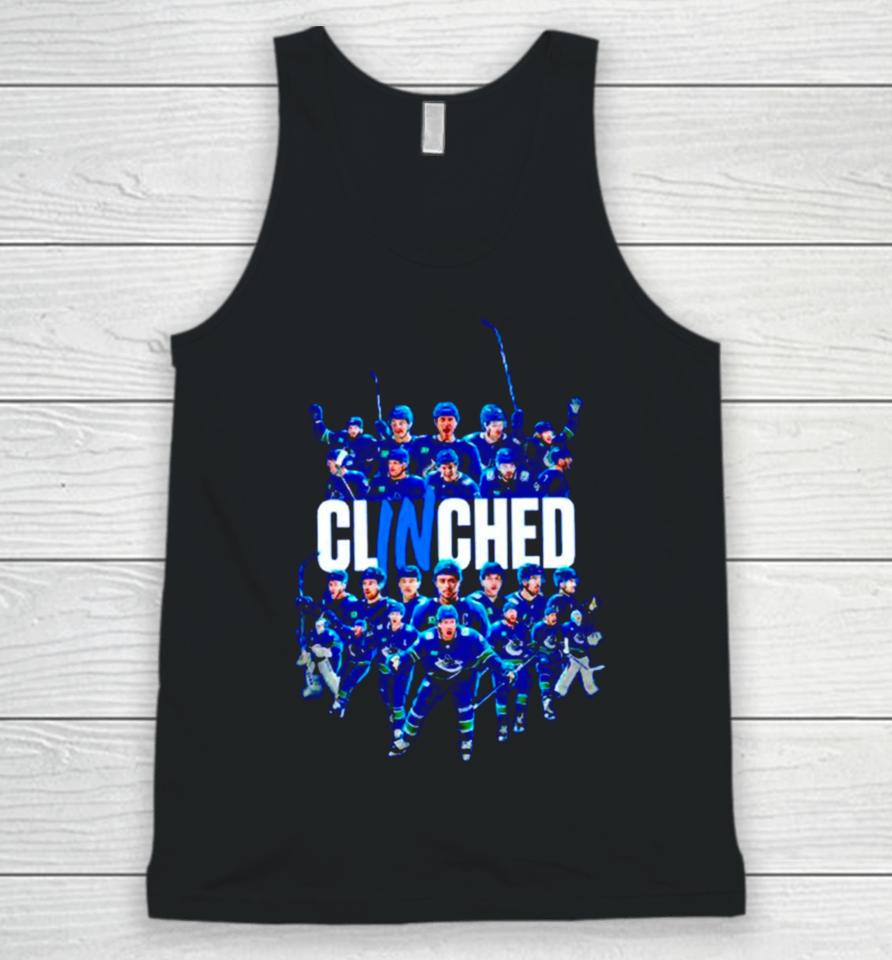 Vancouver Canucks Playoff Clinch Unisex Tank Top