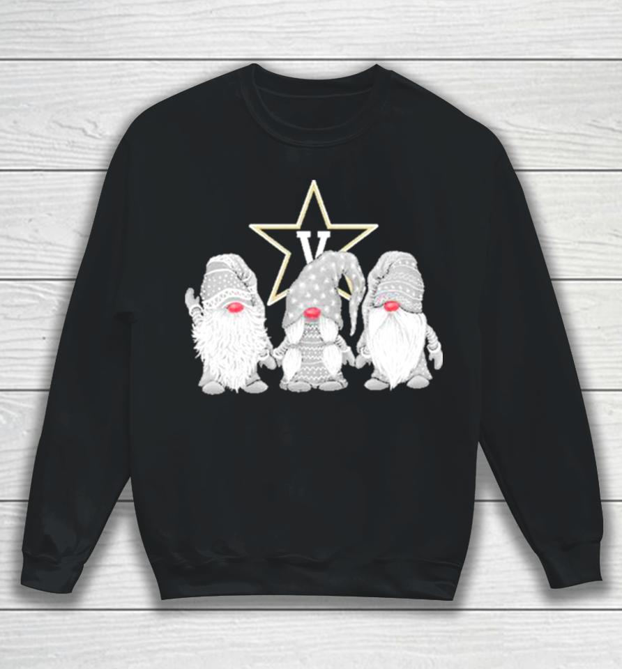 Vanderbilt Commodores Gnomes Merry Christmas Sweatshirt