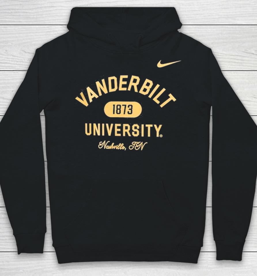 Vanderbilt Commodores Nike University Nashville Tn 1873 Hoodie