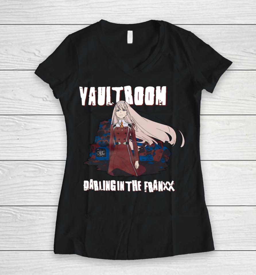Vaultroom Darling In The Franxx Women V-Neck T-Shirt
