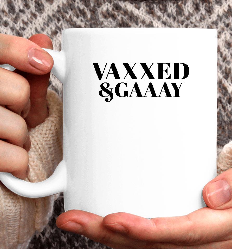 Vaxxed And Gay Gay Pride Coffee Mug