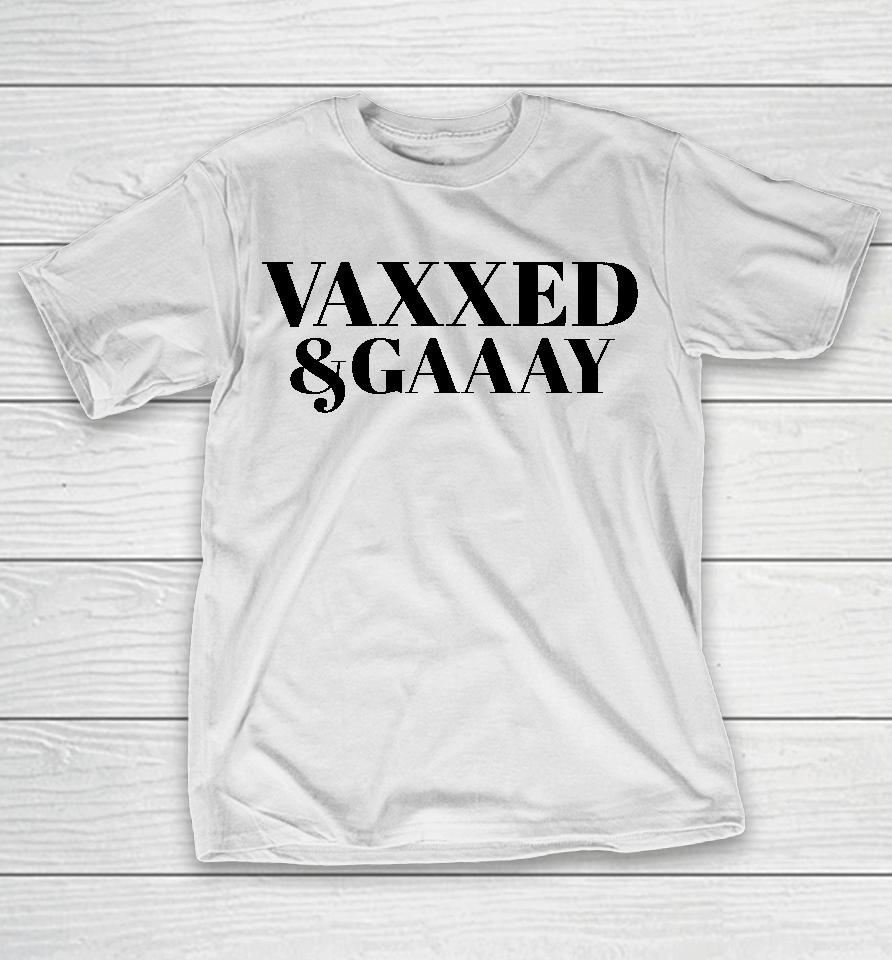 Vaxxed And Gay Gay Pride T-Shirt