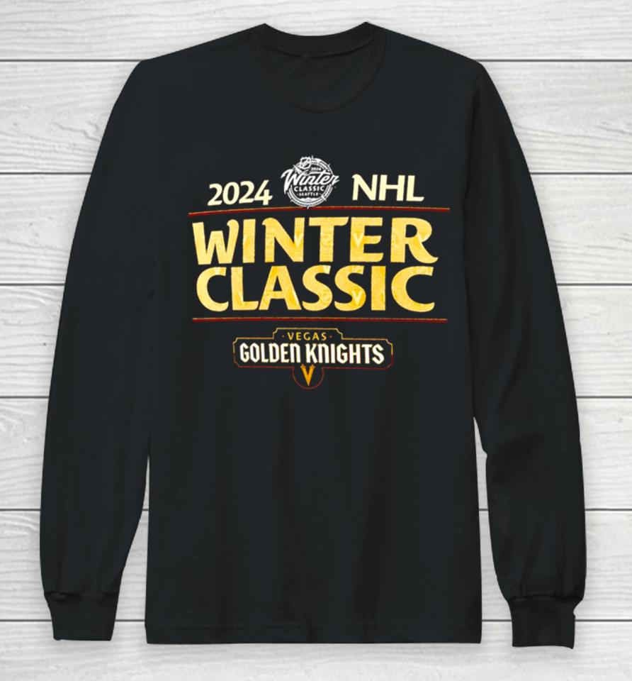 Vegas Golden Knights 2024 Nhl Winter Classic Long Sleeve T-Shirt