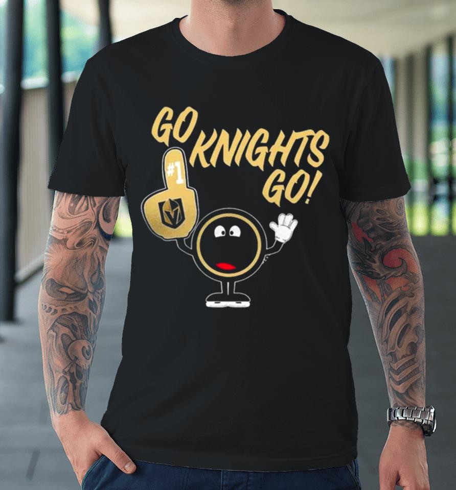 Vegas Golden Knights Go Knights Go Levelwear Premium T-Shirt