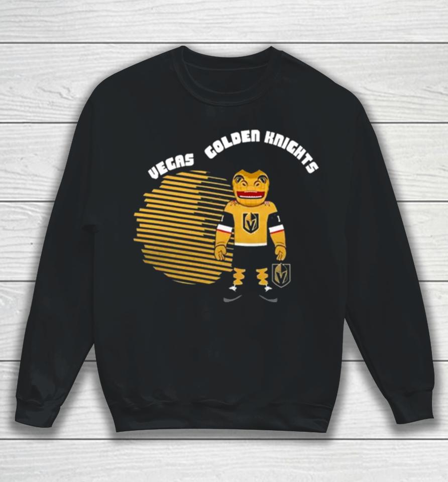 Vegas Golden Knights Levelwear Black Podium Sweatshirt