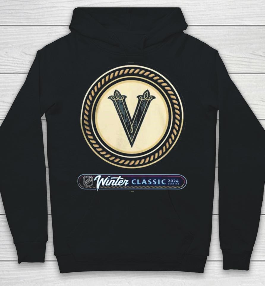 Vegas Golden Knights Logo 2024 Nhl Winter Classic Local Hoodie