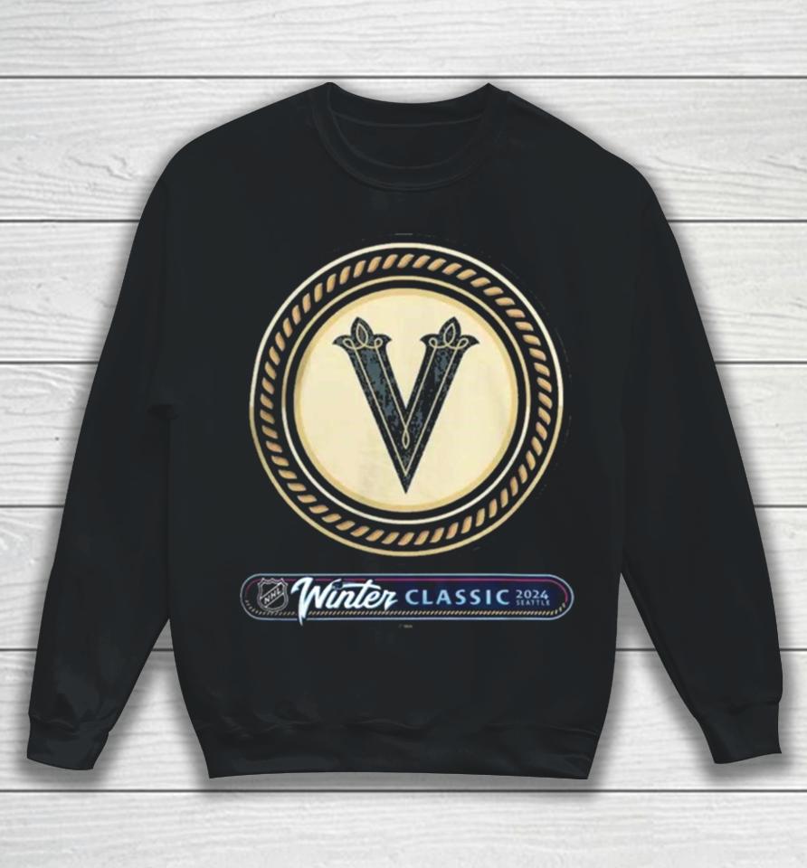 Vegas Golden Knights Logo 2024 Nhl Winter Classic Local Sweatshirt