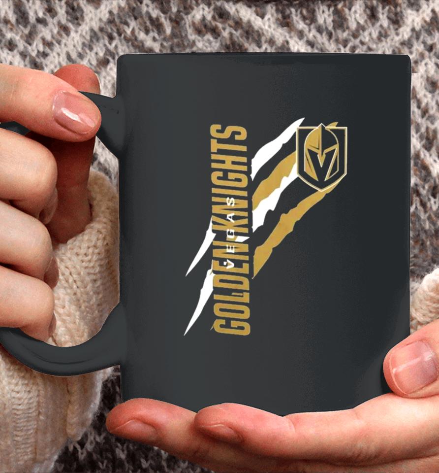 Vegas Golden Knights Starter Black Color Scratch Coffee Mug