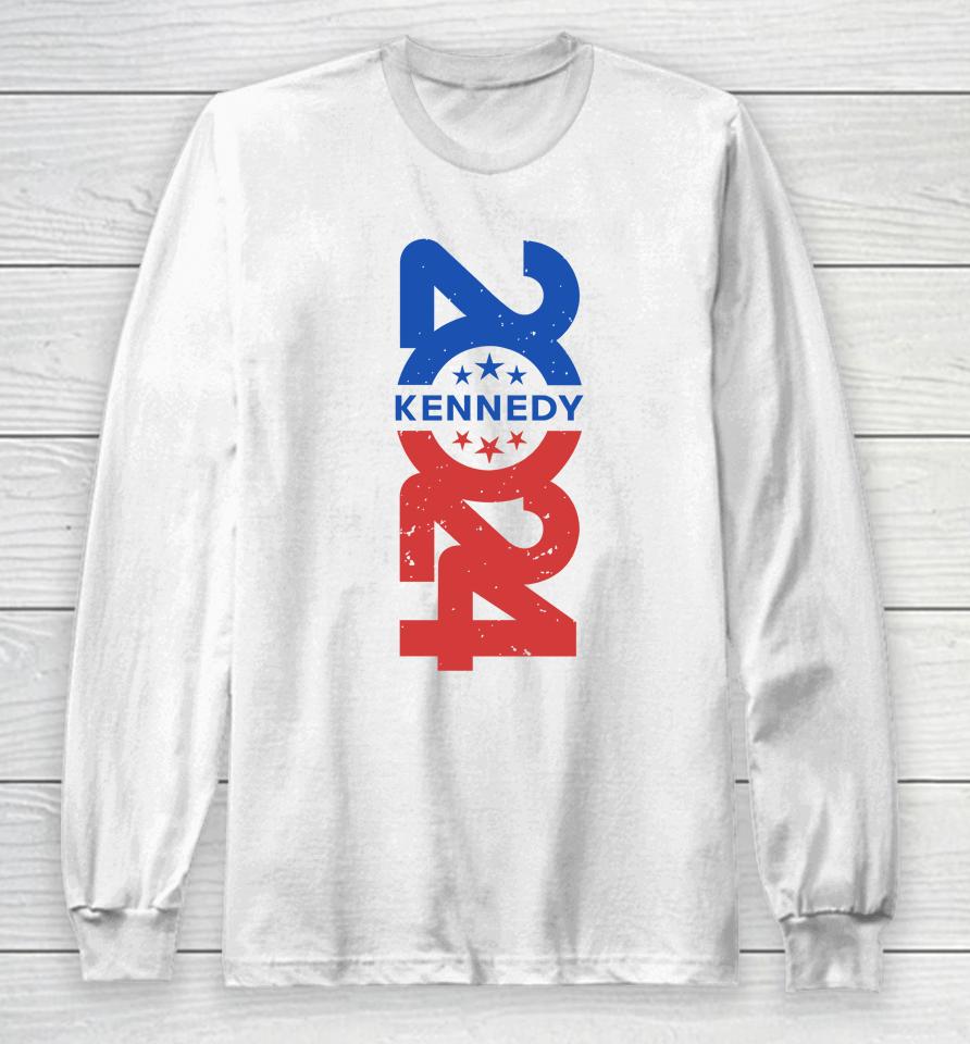 Vertical Kennedy 2024 Long Sleeve T-Shirt