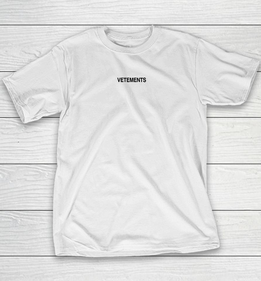 Vetements Youth T-Shirt