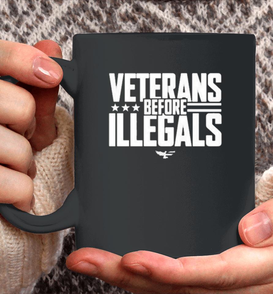 Veterans Before Illegals Coffee Mug