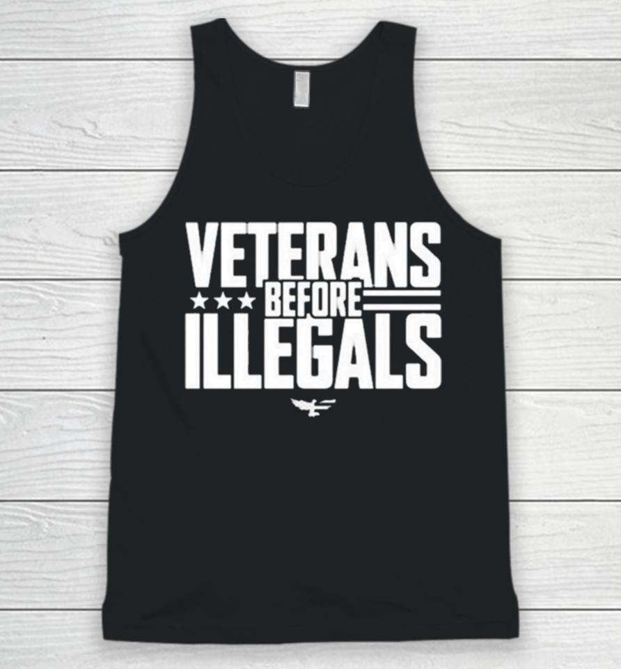 Veterans Before Illegals Unisex Tank Top