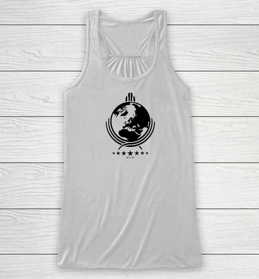 Video Game Sony Playstation Super Earth Detail Racerback Tank