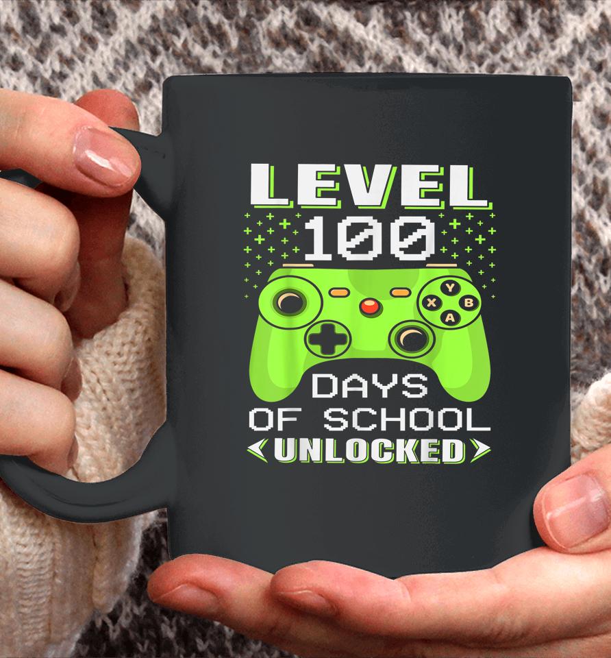 Video Gamer Student 100Th Day Teacher 100 Days Of School Coffee Mug